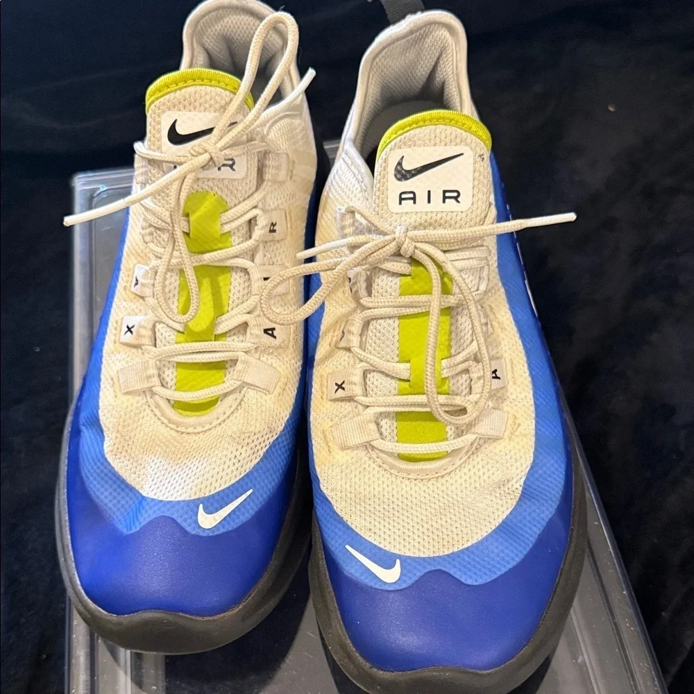 Nike Air Blue and White with Lime Accents